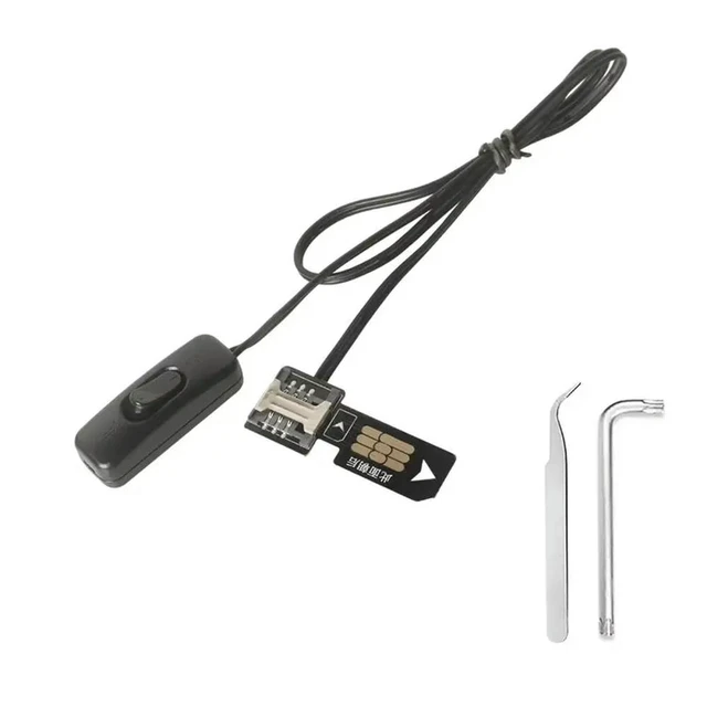 Alt view image 2 of 3 - For Tesla Modely/Model 3 Positioning Closer SIM Card Extension Cable External SIM Card Controller,Signal Access Adapter