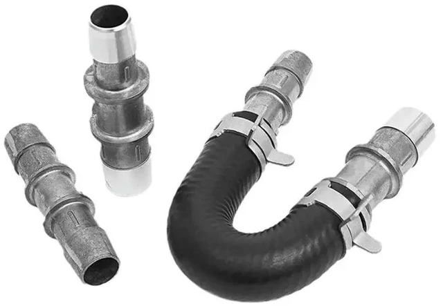 Main image of Upgrade Aluminum Engine Heater Core Hose Kit U-Tube Hose Parts Accessories Fit For Boeeda 626-001
