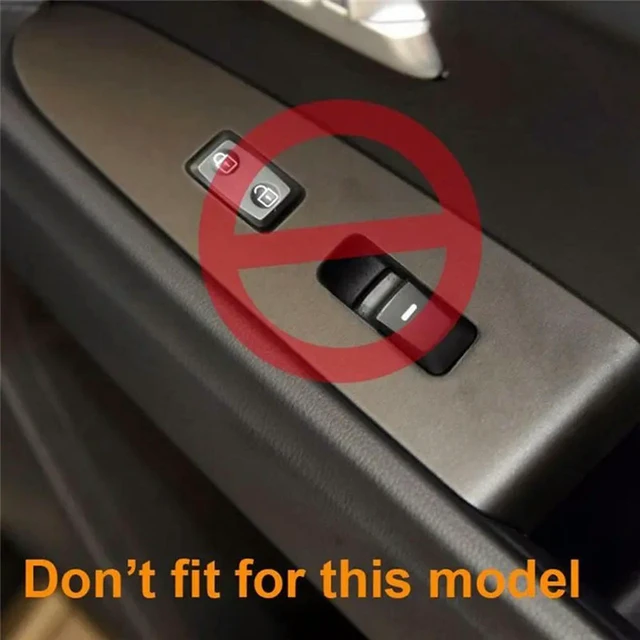 Alt view image 2 of 3 - Car Inner Door Window Switch Panel Trim Cover For Kia Sportage R 2011-2015 Interior Modification Decal Sticker LHD