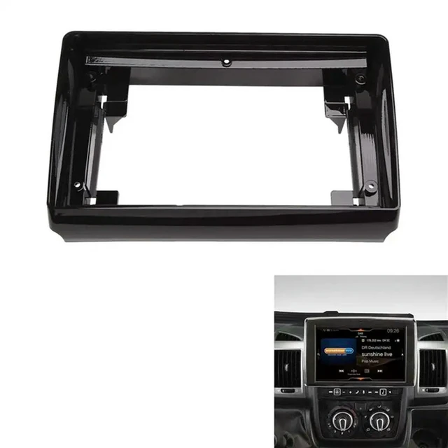 Alt view image 2 of 3 - 9 Inch Car Fascia Radio Panel For CITROEN Jumper, Relay / For Boxer / For FIAT Ducato 2011+ Dash Kit Facia Console P