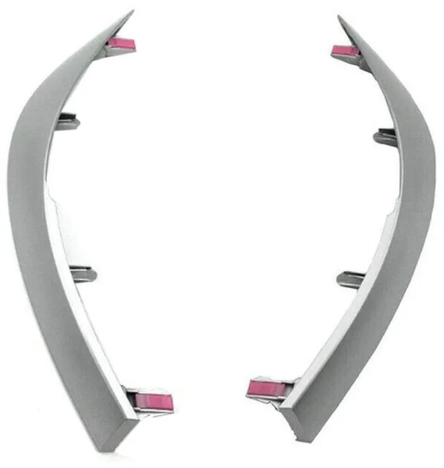 Main image of 1Pair Car Dashboard Trim Strip For Toyota Corolla Altis 2007-2013 Central Air Outlet Trim Cover