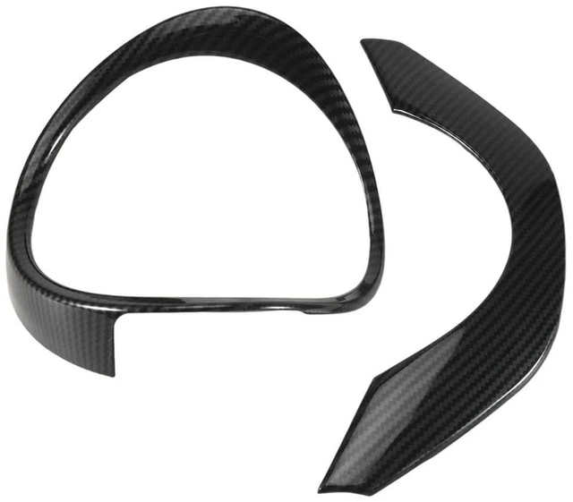 Main image of 2Pcs For Honda Vezel HR-V HRV 2021 2022 Interior Car Steering Wheel Panel Cover Trim Decoration Frame