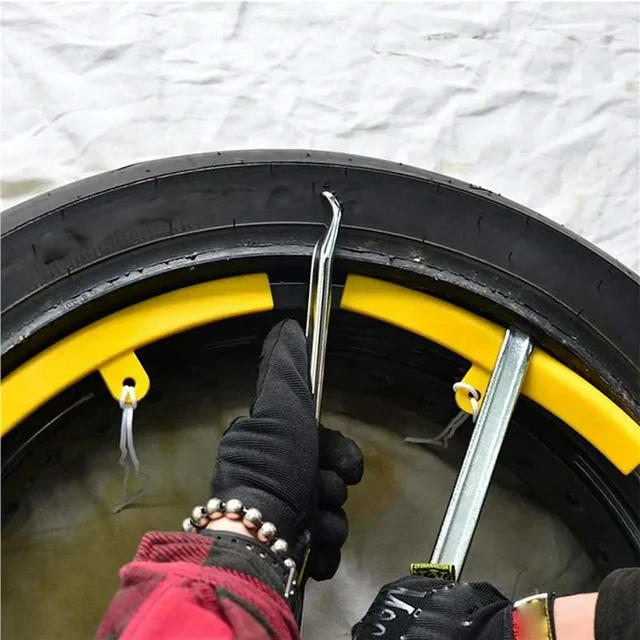Alt view image 3 of 3 - 4X Motorbike Car Tire l Remover Car Bike Tire Changing Lever Accessories Tool