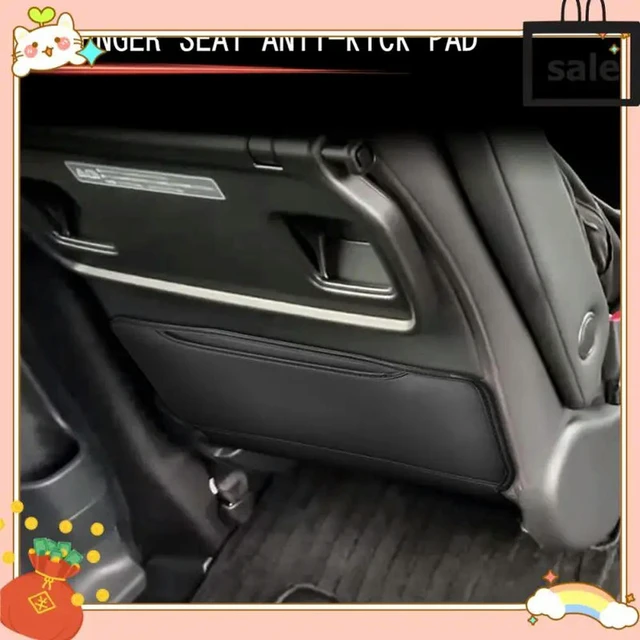 Alt view image 2 of 3 - Car PU Leather Passenger Seat Rear Protection Pad For Honda STEPWGN RP8 Car Seat Anti-Kick Pad Interior Accessories