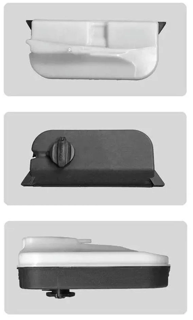 Alt view image 2 of 3 - For Tucson For Kia Sportage 25431-2E000 254312E000 Radiator Coolant Reservoir Expansion Tank Auxiliary Water Bottle
