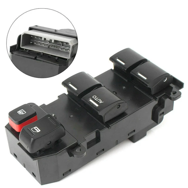 Alt view image 2 of 3 - Electric Power Window Control Switch For Honda CR-V 2007-2011 35750-SWA-K01