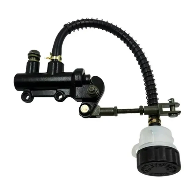 Alt view image 2 of 3 - Motorcycle Rear Brake Master Cylinder Pump Hydraulic For Aprilia Ducati Honda Kawasaki Moto Guzzi Triumph