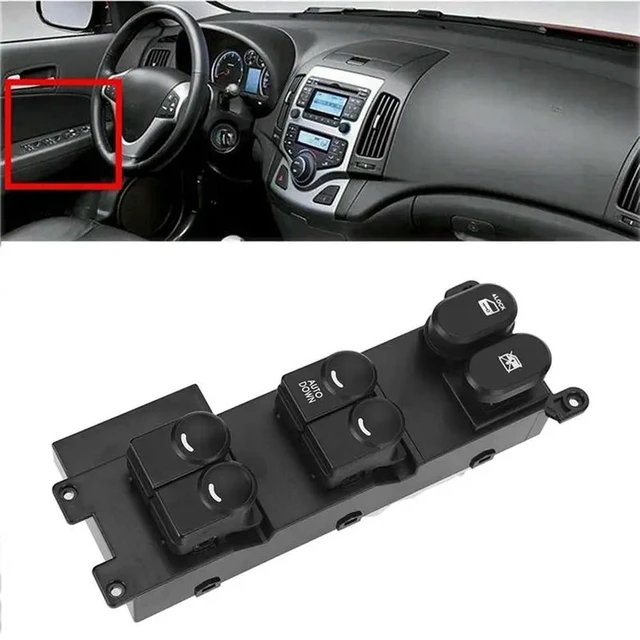 Alt view image 2 of 3 - 93570-2L010 Auto Down Front Left Side Car Window Control Switch Car Accessories For I30 I30cw 935702L010 93570-2L000