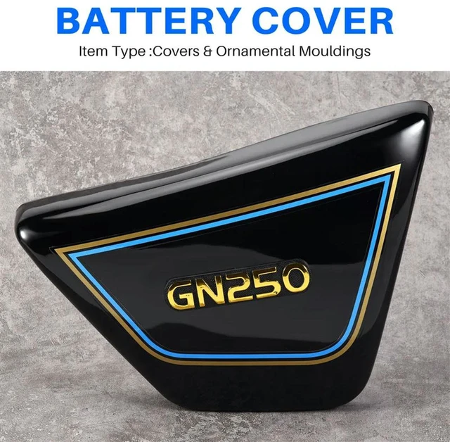 Main image of 1 Pair Right & Left Frame Side Covers Panels For Suzuki Motorcycle Parts Gn 250 Gn250 Gn250 Motorcycle Parts