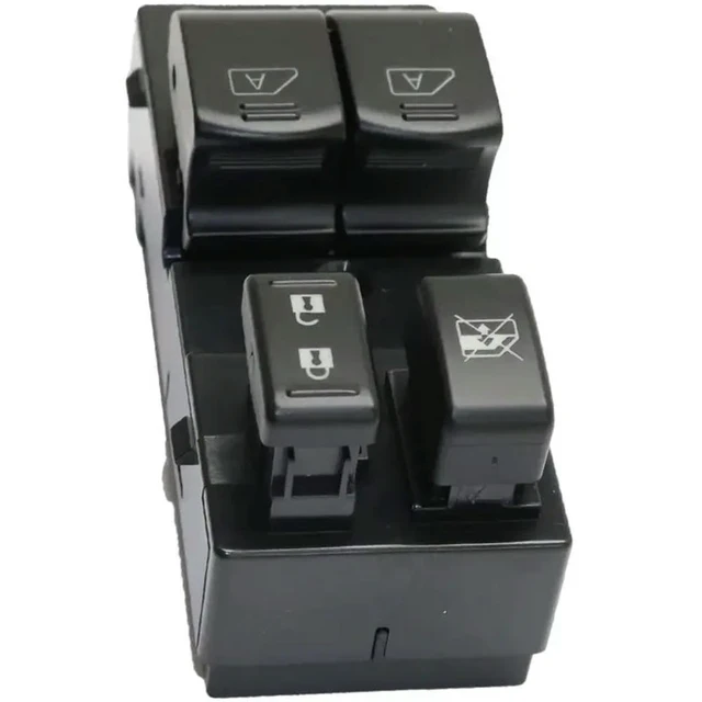 Alt view image 3 of 3 - For Infiniti G37 Q60 2008-2015 25401JL40D 25401JL40E 25401JL43C Power Window Control Switch Glass Lift Switch Button