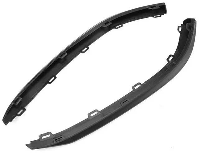 Alt view image 3 of 3 - 1 Pair Car Front Bumper Lip Lower Spoiler Valance Trim For VW Golf MK7 GTI 2015 - 2017 5GG8059039B9, 5GG8059049B9 Parts