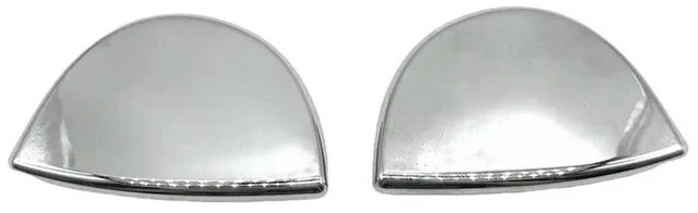 Main image of 1Pair Front Headlight Washer Nozzle Caps Trim Cover 61679805541 61679805542 For Mini Countryman R60 R61 2010-2016 Chrome Par
