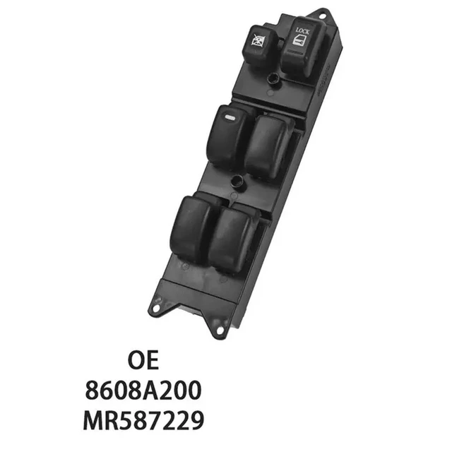 Alt view image 3 of 3 - LHD MR587229 Front Left Power Master Window Control Switch