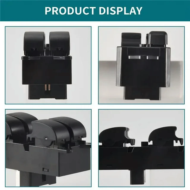 Alt view image 3 of 3 - Car Window Driver Side Main Switch LHD For Pajero Montero III 3 Lancer Triton L200 Sport Grandis MR587942