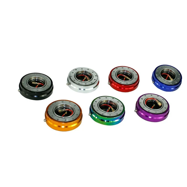 Alt view image 2 of 3 - Universal Car Racing Thin Version Steering Wheel Quick Release Kit