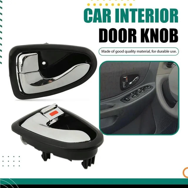 Alt view image 2 of 3 - 4PCS Car Inner Door Handle Interior Door Knob For Accent 2001-2006