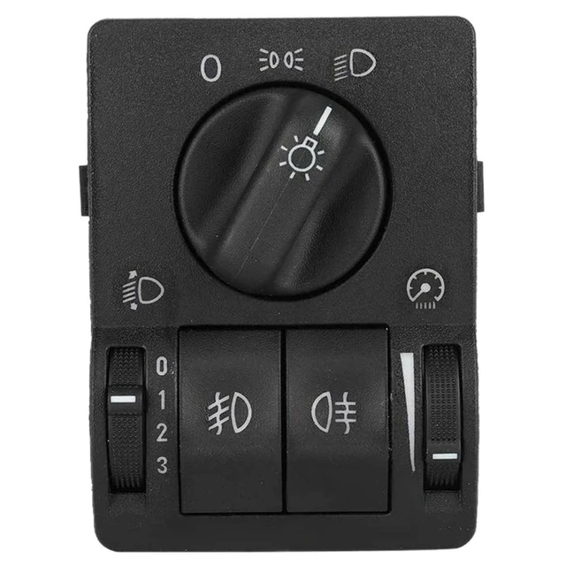 Alt view image 2 of 3 - Auto Main Light Switch Headlight Fog Lamp Main Light Switch Control 6240097 90437440 For Opel Astra G Zafira A