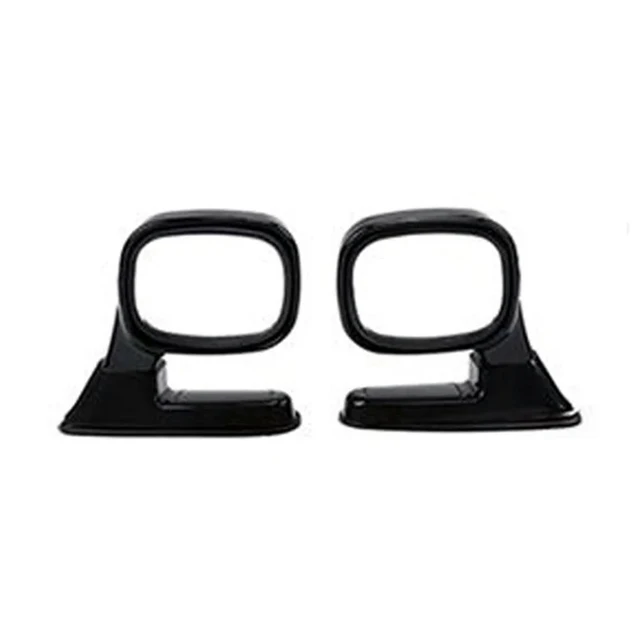 Alt view image 3 of 3 - 2Pcs Universal Hood Side Rear View Mirror Auto Exterior Adjustable Reflector SUV Truck Black Accessories