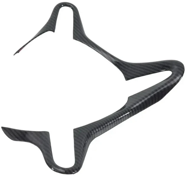Main image of For Honda Civic 8Th Generation 2006 2007 2008 2009 2010 2011 Carbon Fiber Parts Inner Steering Wheel Cover Trim