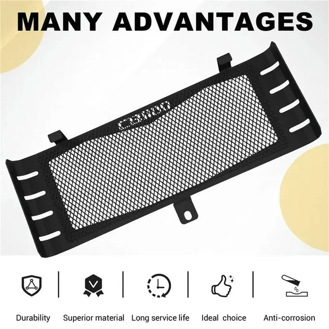 Alt view image 2 of 3 - Stainless Steel Motorcycle Radiator Grille Guard Protector Cover Water Cooler Protection For Honda Cb1100 2013-2018