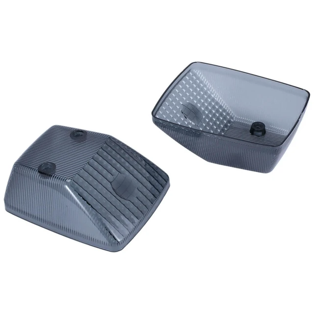 Alt view image 2 of 3 - Car Gloss Black Front Turn Signal Lamp Lenses For Mercedes Benz W463 G-Class G500 G550 G55 G63 G65 1986-2018 A4638260057