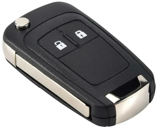 Main image of 2 Buttons 434Mhz With ID46 Chip Car Remote Control Key Fob For Aveo Cruze Orlando HU100 Blade