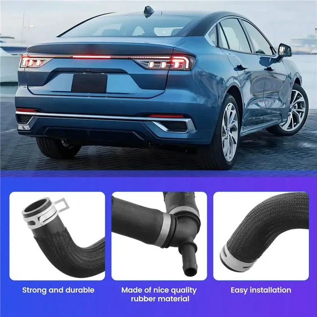 Alt view image 2 of 3 - 1 Pcs Radiator Coolant Lower Water Hose DG938B273LD For Ford Taurus CPC 15-18