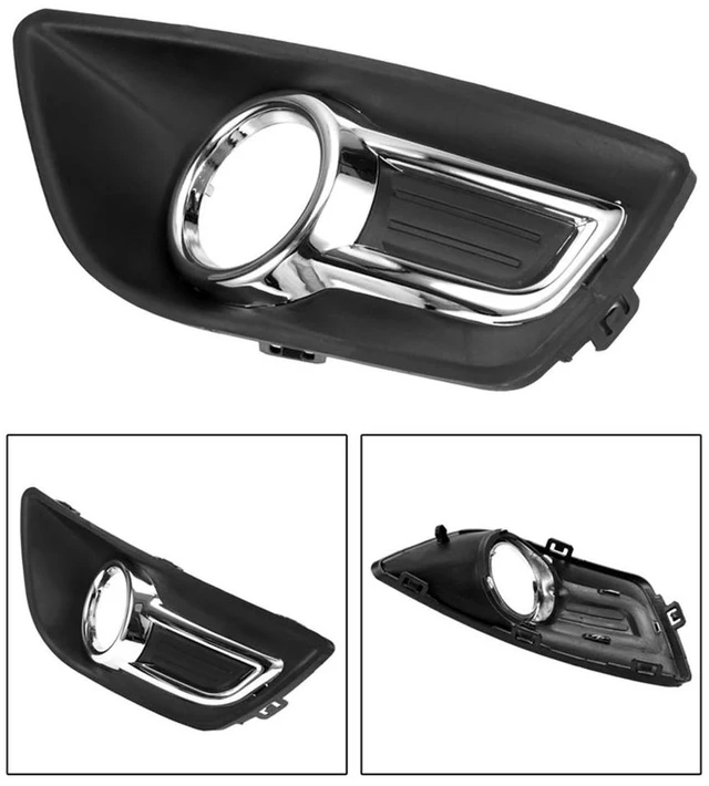 Main image of 1 Pair For Citroen C4 2008-2011 Chrome Front Bumper Fog Lamp Light Cover Front Fog Lamp Frame