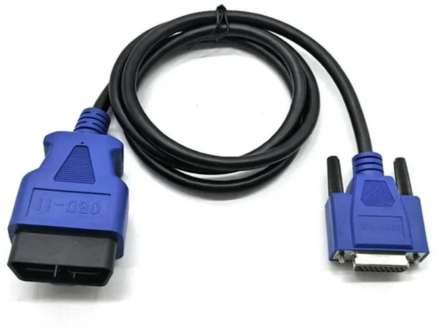 Main image of OBD2 Diagnostic Cable 493113 16 Pin Male Adapter For Multiple Vehicle J1962 Connector 72XB USB Link Device