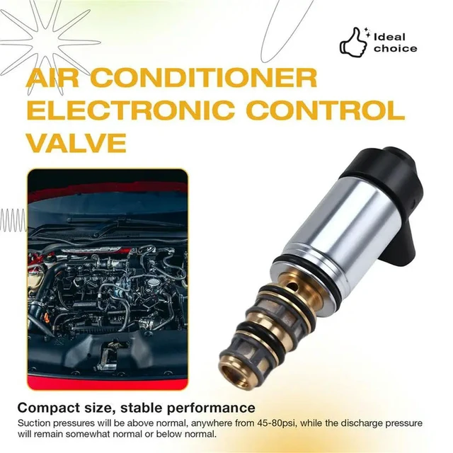 Alt view image 2 of 3 - A/C Compressor Electronic CONTROL VALVE For Honda/Civic 2016-2020 With 1.5L 2.0L Engines
