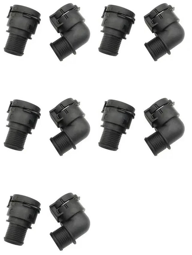 Main image of 5 Set Heater Inlet Hose Connector Plug 95089363 95089364 For Sonic Trax Tracker Buick Encore Opel Mokka