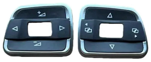 Main image of Trim Cover Cap Control Button Multi-Functional Steering Wheel Switch For VW Golf 6 MK6 GTI Scirocco Car
