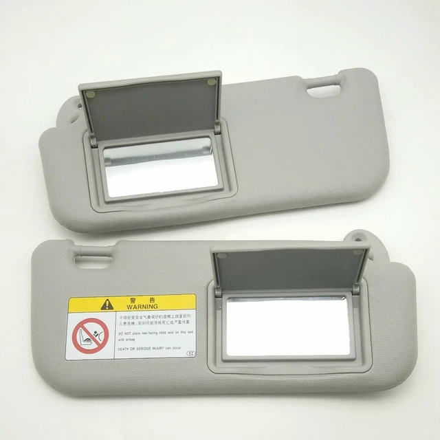 Main image of Car Sun Visor Makeup Mirror For Toyota Corolla Levin 2014-2019 Windscreen Sun Visor Auto Accessories Gray