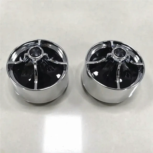 Alt view image 2 of 3 - Smoke Lens Turn Signal Bezels Cover For Dyna Softail Road Street Glide