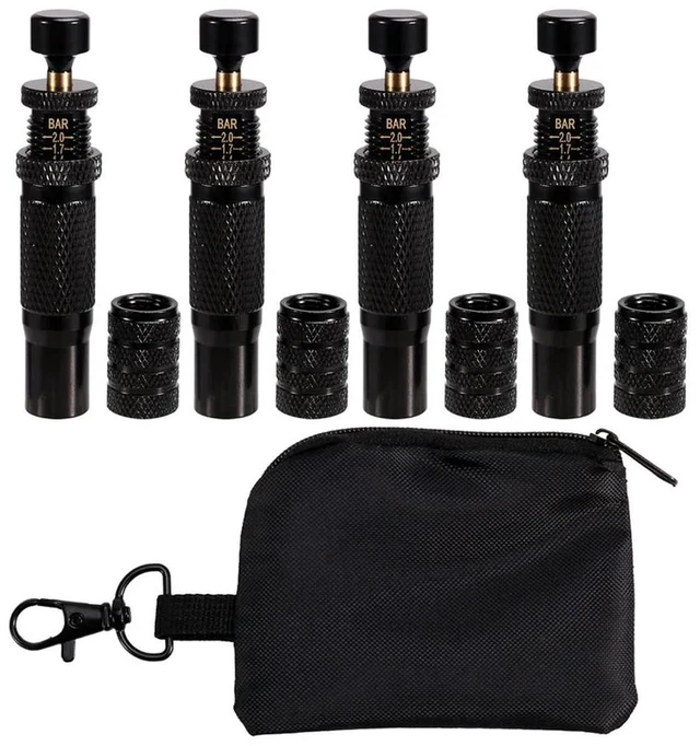 Alt view image 3 of 3 - Automatic Tire Deflator,10-30 PSI/0.7-2 BAR Adjustable Tire Deflator Kit,Air Down Tire Deflators Offroad Accessories
