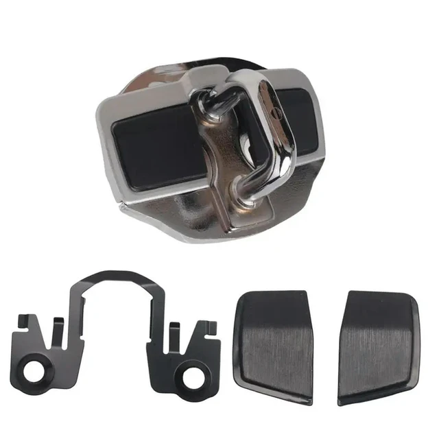 Alt view image 2 of 3 - 1Set TRD Door Lock Stabilizer Protector Latches Stopper Covers For Subaru All Series BRZ XV Forester Legacy Outback WRX Dura