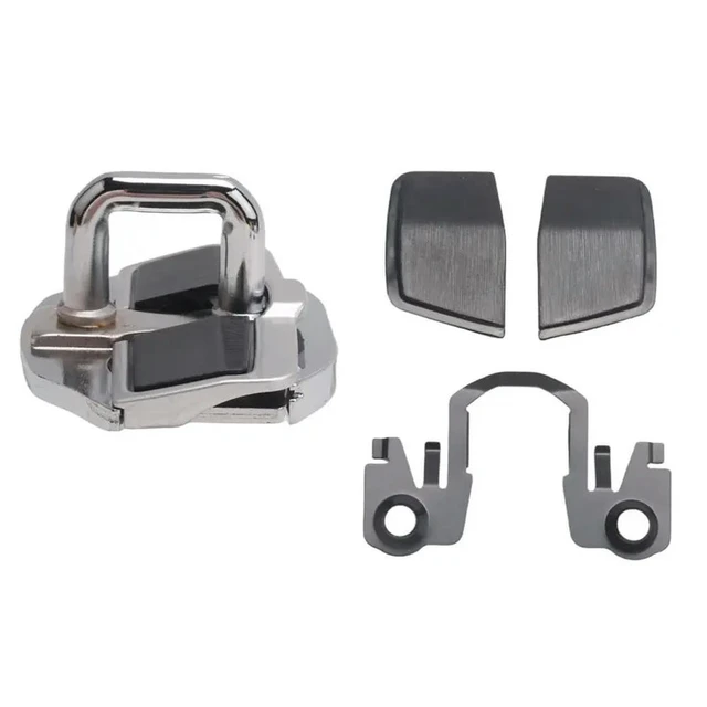 Alt view image 3 of 3 - 1Set TRD Door Lock Stabilizer Protector Latches Stopper Covers For Subaru All Series BRZ XV Forester Legacy Outback WRX Dura