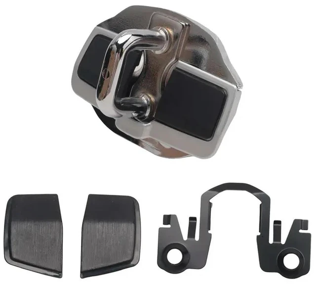 Main image of 1Set TRD Door Lock Stabilizer Protector Latches Stopper Covers For Subaru All Series BRZ XV Forester Legacy Outback WRX Dura