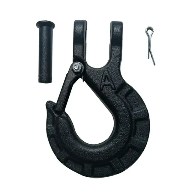 Alt view image 3 of 3 - Car For 5/16 Inch Rope 10 Ton Winch Rope Hook Trailer Hook For Automobiles Car Traction Hook 10 Ton Winch Rope Hook
