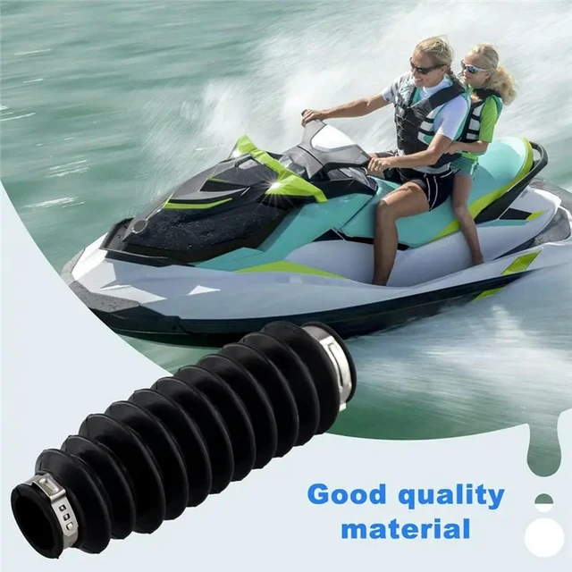 Alt view image 2 of 3 - For Bombardier Seadoo 230/300/170 268000186 Bellow Ibr Boot Spark Sleeve Rubber Expansion Hose Replacement Parts