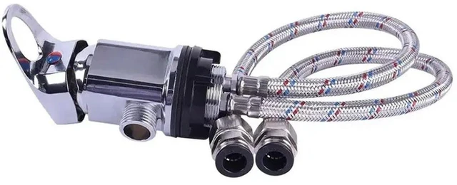Main image of Outlet Accessory For Campervan Camper Van CARAVAN SHOWER MIXER 1/2" 60Cm Inlet Hose