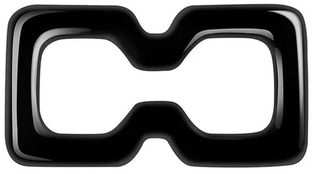 Main image of 1 Piece Back Seat Water Cup Holder Panel Decoration Trim Frame Car Interior Rear Bright Black For Mitsubishi Outlander 2022