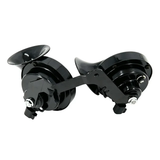 Alt view image 2 of 3 - Air Electric Snail Horn Accessories For Tesla Model Y 2020-2023 1716494-00-A Double Tone Whistle Sound High Tone Horn