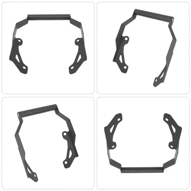 Alt view image 2 of 3 - For HONDA NC750X NC750XAM NC750X DCT 2021+ Motorcycle GPS Bar Mobile Phone Bracket Crossbar Support Front Stand Holder