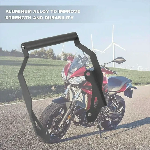 Alt view image 3 of 3 - For HONDA NC750X NC750XAM NC750X DCT 2021+ Motorcycle GPS Bar Mobile Phone Bracket Crossbar Support Front Stand Holder