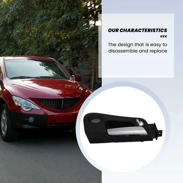 Alt view image 2 of 3 - Interior Door Handles Side Inside Handle For Ssangyong Kyron Actyon/Sports 2005-2007 Roewe W5 2011-2014