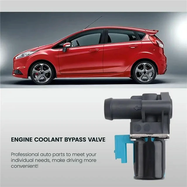 Alt view image 2 of 3 - HVAC Radiator Heater Control Valve For Ford Escape Fiesta Fusion Connect Engine Coolant Valve BM5Z-18495-A