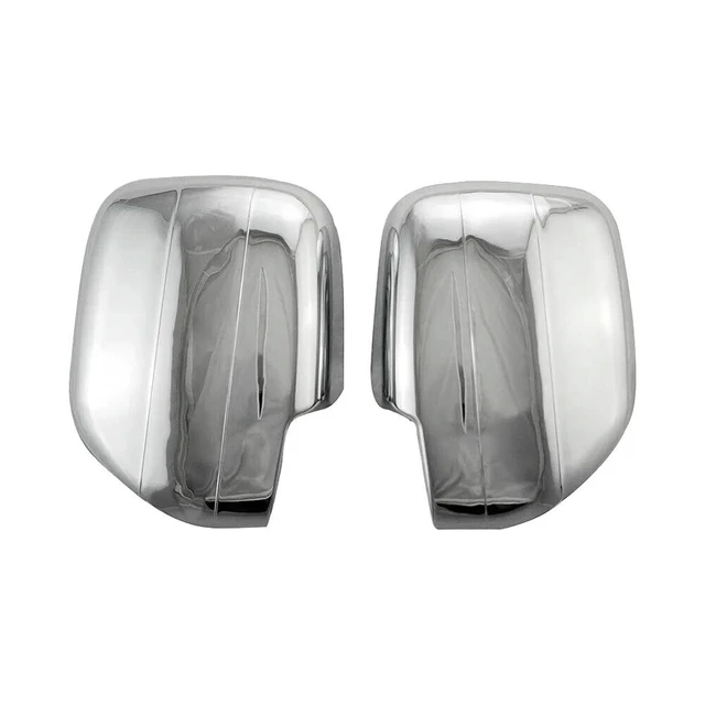 Alt view image 2 of 3 - For Toyota Land Cruiser 100 FJ100 Lexus LX470 1998-2007 Side Rearview Mirror Cover Decorative Protection Cap