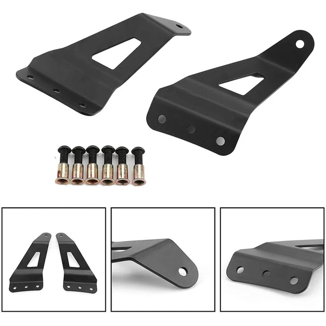 Alt view image 3 of 3 - Off-Road Vehicle Modified LED Light Bar Bracket Roof 50 Inch LED Light Bracket Suitable For GMC