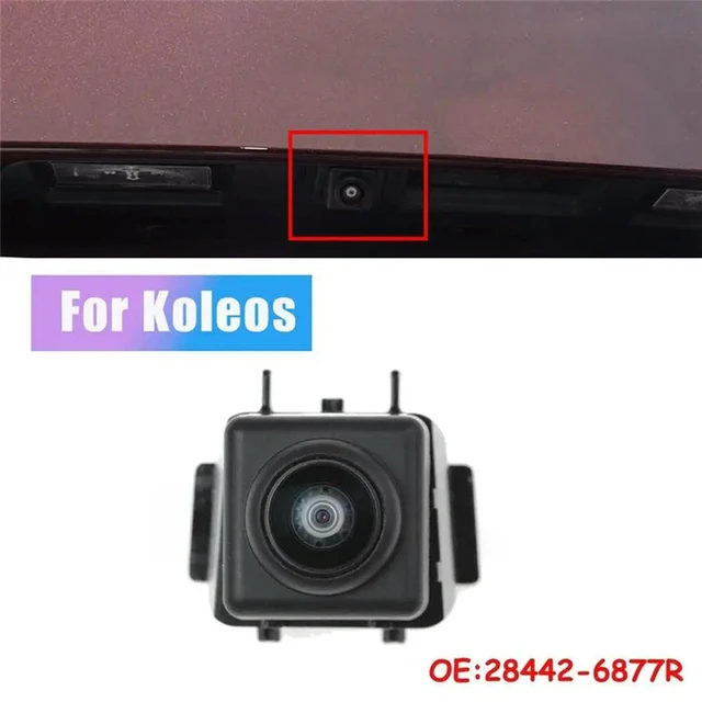 Alt view image 3 of 3 - Reversing Camera 284426877R HD Wide Angle Rear View Backup Parking Camera Replacement For Koleos 2016-2019 28442-6877R Parts